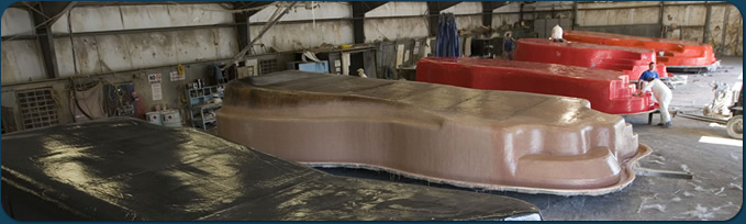 Tallman Fiberglass Pools Factory